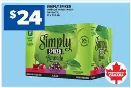 Real Canadian Liquorstore SIMPLY SPIKED offer
