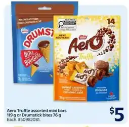 Walmart Aero Truffle assorted mini bars or Drumstick bites offer