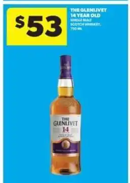 Real Canadian Liquorstore The Glenlivet 14 Year Old offer