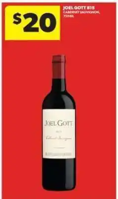 Real Canadian Liquorstore Joel Gott 815 Cabernet Sauvignon offer