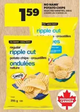 Real Canadian Superstore NO NAME POTATO CHIPS offer