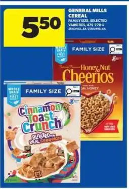 Real Canadian Superstore General Mills Cereal offer