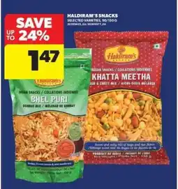 Real Canadian Superstore Haldiram's Snacks offer