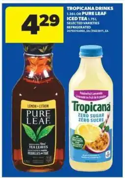 Real Canadian Superstore TROPICANA DRINKS OR PURE LEAF ICED TEA offer