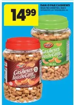 Real Canadian Superstore DAN-D-PAK CASHEWS offer