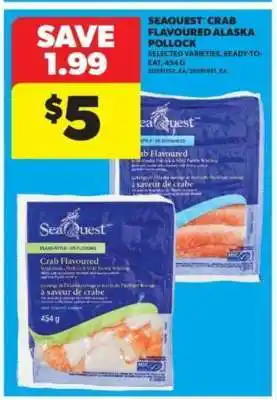 Real Canadian Superstore Seaquest Crab Flavoured Alaska Pollock offer