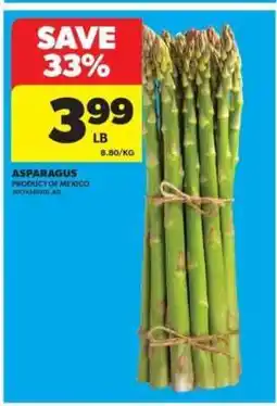Real Canadian Superstore ASPARAGUS offer