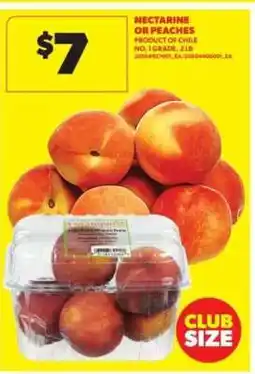 Real Canadian Superstore Nectarine or Peaches offer