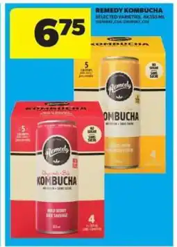 Real Canadian Superstore REMEDY Kombucha offer