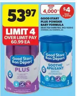 Real Canadian Superstore Good Start Plus Powder Baby Formula offer