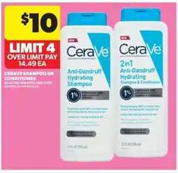 Real Canadian Superstore CeraVe Shampoo or Conditioner offer