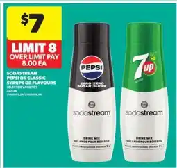 Real Canadian Superstore SodaStream Pepsi or Classic Syrups or Flavours offer