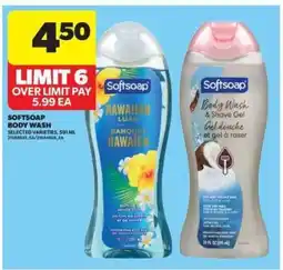 Real Canadian Superstore Softsoap Body Wash offer