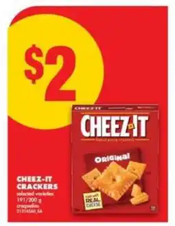 No Frills Cheez-It Crackers offer