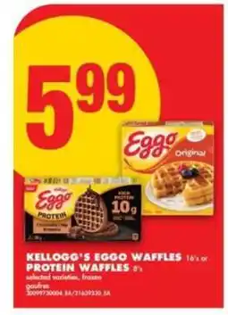 No Frills KELLOGG’S EGGO WAFFLES offer