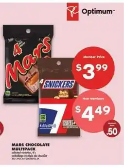 No Frills MARS CHOCOLATE MULTIPACK offer