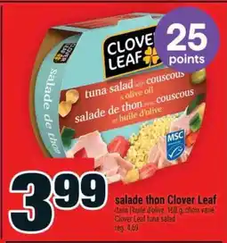 Super C salade thon Clover Leaf offer