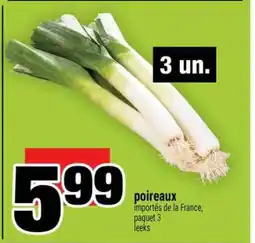 Super C poireaux offer