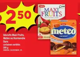 Maxi biscuits Maxi Fruits, Meteo ou Normandie offer