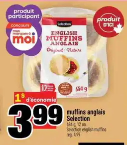 Super C MUFFINS ANGLAIS SELECTION offer