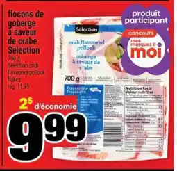 Super C FLOCONS DE GOBERGE À SAVEUR DE CRABE SELECTION offer