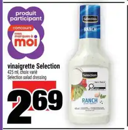 Super C VINAIGRETTE SELECTION offer
