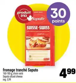 Super C FROMAGE TRANCHÉ SAPUTO offer