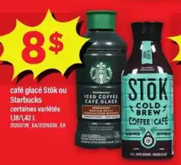 Maxi café glacé Stōk ou Starbucks offer