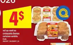 Maxi Vol-au-vent ou croissants Dumas offer
