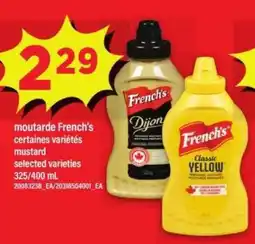 Maxi French's Mustard offer