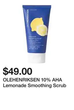Sephora OLEHENRIKSEN 10% AHA Lemonade Smoothing Scrub offer