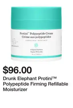 Sephora Drunk Elephant Protini Polypeptide Firming Refillable Moisturizer offer