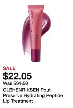 Sephora OLEHENRIKSEN Pout Preserve Hydrating Peptide Lip Treatment offer