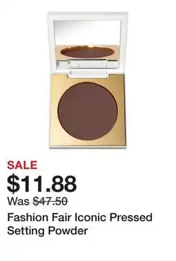 Sephora Fashion Fair Iconic Pressed Setting Powder offer