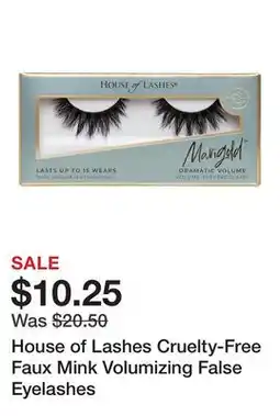 Sephora House of Lashes Cruelty-Free Faux Mink Volumizing False Eyelashes offer