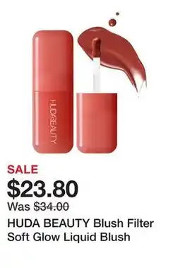 Sephora HUDA BEAUTY Blush Filter Soft Glow Liquid Blush offer