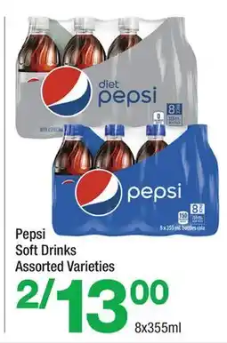 Highland Farms Pepsi Soft Drinks offer