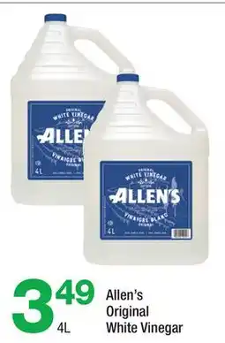 Highland Farms Allen's Original White Vinegar offer