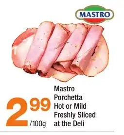 Highland Farms Mastro Porchetta Hot or Mild offer