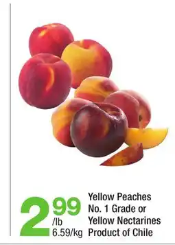 Highland Farms Yellow Peaches No. 1 Grade or Yellow Nectarines offer