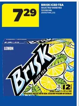 Real Canadian Superstore BRISK ICED TEA offer