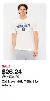 Old Navy Old Navy NHL T-Shirt for Adults offer