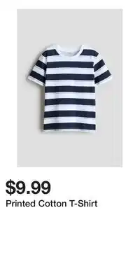 H&M Printed Cotton T-Shirt offer