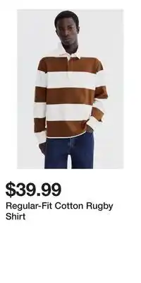 H&M Regular-Fit Cotton Rugby Shirt offer