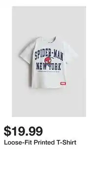 H&M Loose-Fit Printed T-Shirt offer