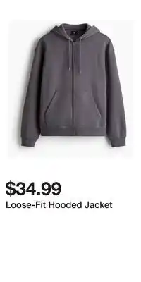 H&M Loose-Fit Hooded Jacket offer