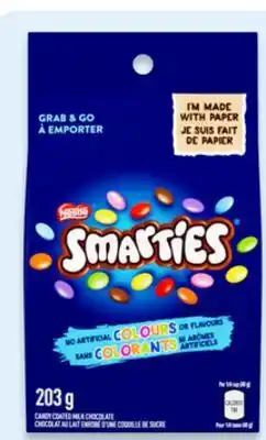 Walmart KitKat Pops 140 g or Smarties 203 g candies offer
