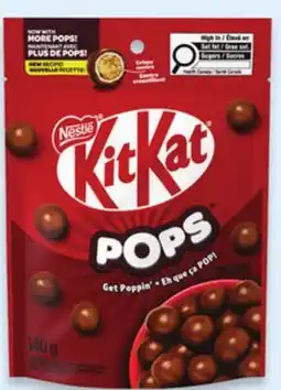 Walmart KitKat Pops 140 g or Smarties 203 g candies offer