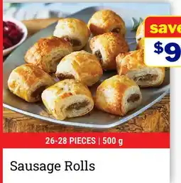 M & M Food Market Sausage Rolls offer