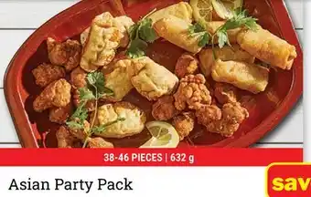 M & M Food Market Asian Party Pack offer